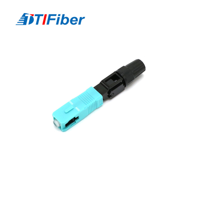 FTTH Transceiverkabel-Gebrauchs-Faser-schnelles Verbindungsstück Optiksc UPC OM3