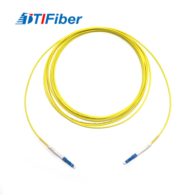 Simplexverbindungskabel-Monomode- lc-lc Jumper Pvc Lszh Fiber Optic