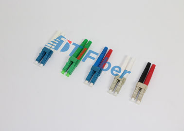 Blaues Grün-Duplex in mehreren Betriebsarten LC-Optiklwl - kabel-Verbindungsstücke für FTTX-Netz