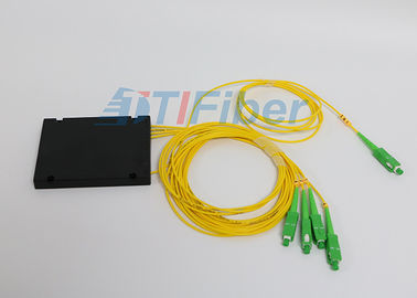 Kastenähnlicher Faser-Optikteiler-Digital-Lichtleiterkabel-Teiler SC/APC 1 x 4