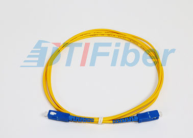Singlemode Faser-Optikverbindungskabel des Simplexbetrieb-LSZH für FTTH-Netz 2.0mm Sc/APC
