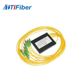 Kundengebundene gelbe FTB-ABS Faser-Teiler ABS packen APC-Faseroptikzopf ein