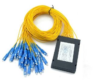 Planare Lichtwellen-Stromkreis (PLC)-Faser-Optikteiler ABS 1*16 für Netz