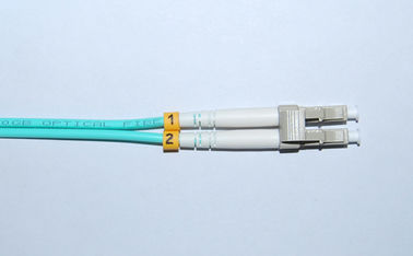 Verbindungskabel OM3 LC-/PC-Aqua in mehreren Betriebsarten aus optischen Fasern für Kommunikation