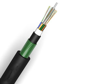 Stahlfaser-Optik-Ethernet-Kabel-loses Rohr-gepanzerte Aluminiumlangstrecke des band-GYTA53