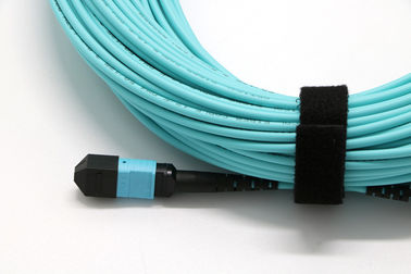Stamm-Kabel-Buchse UPC/APC der Faser-OM3 Optikdes verbindungskabel-MPO poliert