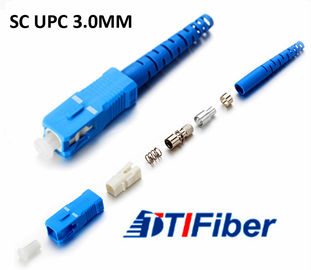 Art Inspektion Millimeter Plastik-Lichtwellenleiter-Verbindungsstücke Sc-UPC für FTTH-Netz