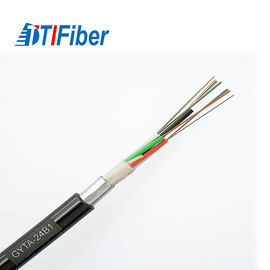 Gepanzertes Faser-Optik-Ethernet-Kabel GYTA53 4 8 12 24 48 96 Kern angeschwemmtes loses Rohr