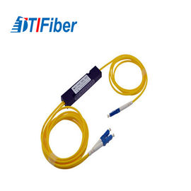 Faser-schreiben Optikteiler PLC 1310/1550nm 0.9mm FBT 1X2 2x2 ABS für FTTX-System