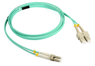 Aqua-Faser-Optikverbindungskabel-Test Sc UPC orange, LAN-Verbindungskabel