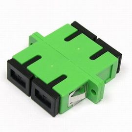 Grüner Singlemode Lichtwellenleiteradapter Sc APC für LAN, niedrige Einfügungsdämpfung