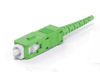Duplexfaser-Optikverbindungsstück, grünes Faser-Verbindungsstück Sc APC für Test