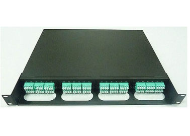 Beanspruchen Sie angebrachtes FTTX 19' MPO-Schalttafel mit 12pcs MPO - LC-Kassetten stark