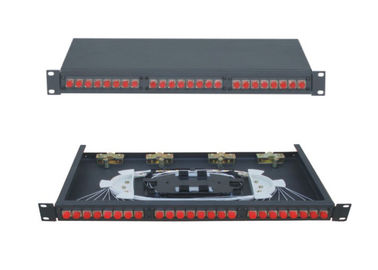 verschiebbarer Faser-Optikanschlusskasten 24port FC, Faser-Schalttafel für Sc-Adapter
