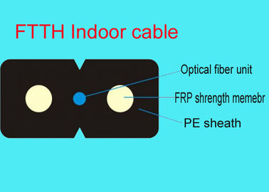 FTTH-Duplexlösung in mehreren Betriebsarten mit 2core Transceiverkabel-Verbindungskabel