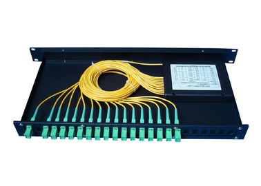 Singlemode Teiler PLC 1×32 aus optischen Fasern mit Sc-/APC-Faser-Verbindungsstücken