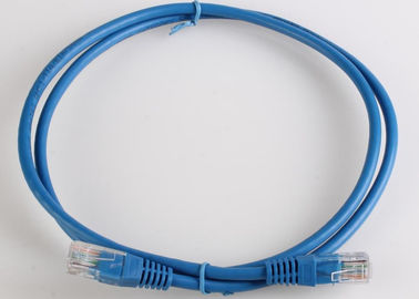 RJ45 männliches Snagless lud cat5e-Verbindungskabel für Ethernet-Netzwerk auf