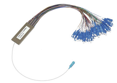 Singlemode Faser-Optikteiler PLC 1×64 für FTTP/FTTH/FTTN/FTTC