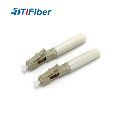Faser-Schnellverbinder-in mehreren Betriebsarten schnelles Plastikverbindungsstück LC UPC für FTTH-Lösung