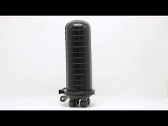 Mini-Dome-Glasfaserbox 12 Kern 24 Kern 36 Kern 1 Eingang 2 Ausgang Schwarz Faserspleißverschluss