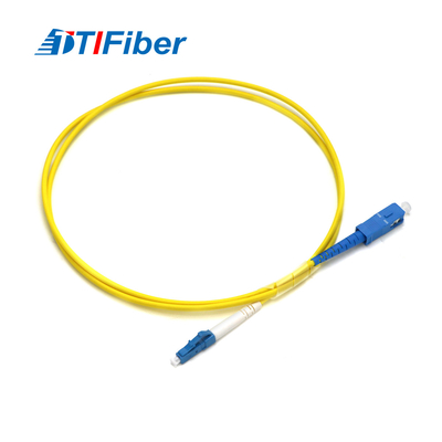 Lc/Sc/Fc/St G652d 9/125 Verbindungskabel-Simplexbetrieb Inspektion aus optischen Fasern