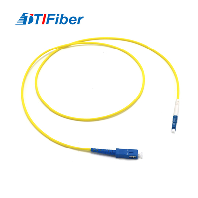 Lc/Sc/Fc/St G652d 9/125 Verbindungskabel-Simplexbetrieb Inspektion aus optischen Fasern