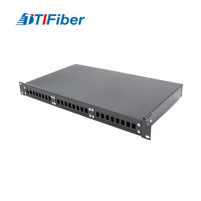24 aus optischen Fasern kundengebundene Länge Sc Sx Ftth Mpo Mtp Schalttafel