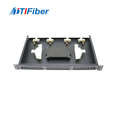 24 aus optischen Fasern kundengebundene Länge Sc Sx Ftth Mpo Mtp Schalttafel