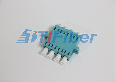 Duplex-in mehreren Betriebsarten Plastikfaser-Optik LC Aqua-OM3 zum Ethernet-Adapter für Test-Netz