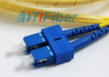 LC Sc-Faser-zu den Optikverbindungskabel-Monomode--fiberoptischen Flecken-Führungen für FTTH-Netz
