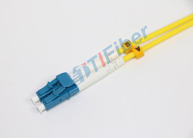 FC - Duplex-Glasfaser-Verbindungskabel des LC-Einmodenfaser-optischen Kabels