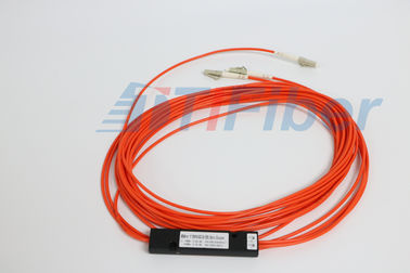 Teilerglasfaser FTTH LC/APC 1 x 2 mit 3.0mm G657A LWL - Kabel