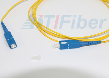 Sc-/UPC-Simplexfaserverbindungskabelmonomode- für FTTH-Netz, besonders angefertigt Länge