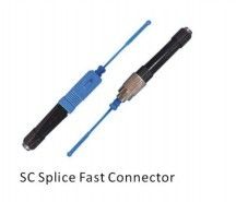 Verbindungsstück-Faserausrüstung grün-blaues CER ROHS QuickFiber Optikverbindungsstück Sc schnelle