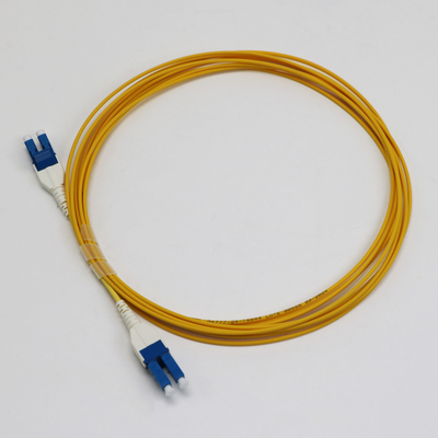 LC Uniboot Zip Cod Singlemode G657.A1 BendInsensitive Duplex 2mm LSZH Niedrigverlust 0,15dB Faser Patch Cord