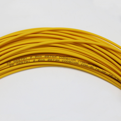 Uniboot LC Fiber Jumper 1M LC UPC zu LC UPC Einzelmodus G657.A1 BiegenInsensible 2mm LSZH Niedriger Verlust 0,15dB Fiber Patch Cord