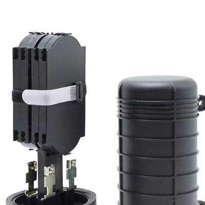 Schwarze Faser Splice Schließung