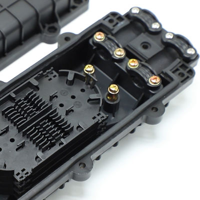 Fabrikpreis Glasfaserbox 12 24 36 Kern 2 Eingang 2 Ausgang Glasfaser Splice-Schließung