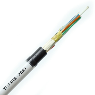 FTTH FTTX Outdoor ADSS Einzelschicht Doppelschicht Spannweite 8F 12F 24F 48F Glasfaserkabel