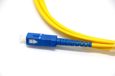 G652D-Monomode--Flecken-Kabel, fiberoptischer Flecken führt Simplex-SX Sc/UPC