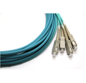 Verkabelt Innenfaser-Optikflecken LAN WAN FTTH Pullover mit 3 SC-LC Verbindungsstücken