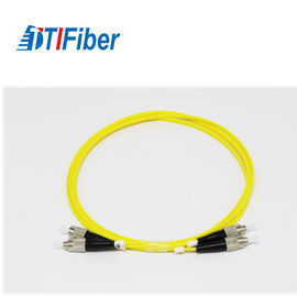 FC zu FC-Duplex-Einmodenfaser-Optiknetz-Kabel-niedriger Einfügungsdämpfung SGS-Zustimmung