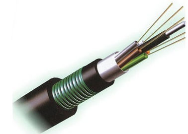 Lichtwellenleiter GYTA53 im Freien mit gewölbtem gepanzerten Stahlband