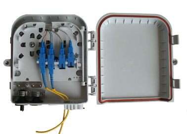 Teiler-Faser-Optikverteilerkastens des PLC-1×8 hoher Auswirkungsplastik im Freien