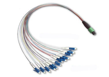 Kern APC 12 MTP/MPO – LC-Faser-Optikverbindungskabel für Voraussetzungs-Installationen