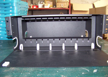 Verkabeln Sie Verdrahtungssystem 4U LC MPO Schalttafel mit Sc-Simplexbetrieb-Verbindungsstücken