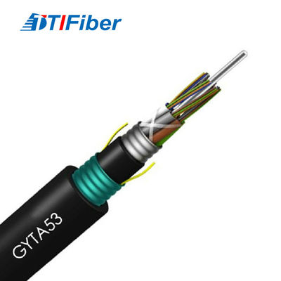 Kern-direkter begrabener Rohr-Lichtwellenleiter des fiberoptischen Kabel-GYTA53 fiberoptischen des Kabel-4