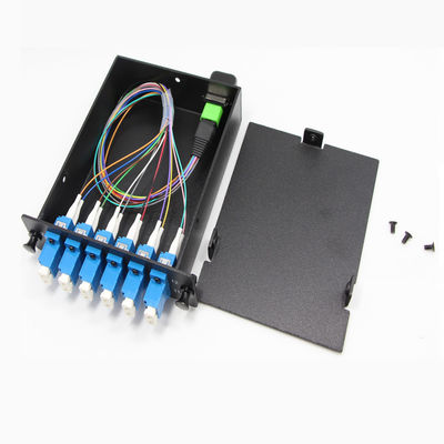 Faser-Schalttafel MTP/MPO zu 12LC entkernt Module mit 12LC Modul-Kassette der Adapter-MPO/MTP