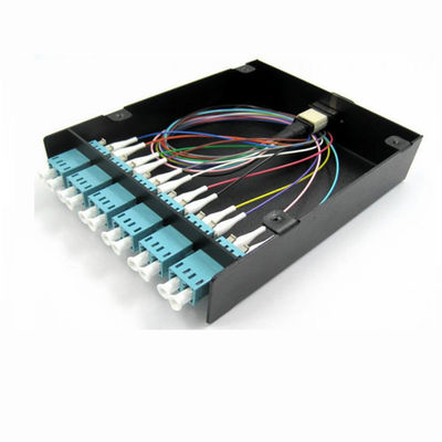 Faser-Schalttafel MTP/MPO zu 12LC entkernt Module mit 12LC Modul-Kassette der Adapter-MPO/MTP