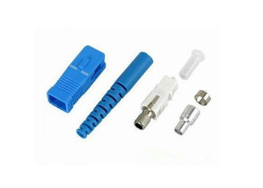 Sc-Simplexfaser-Optikverbindungsstück mit polierter/unpolierter Art 2.5mm Zwingen-,